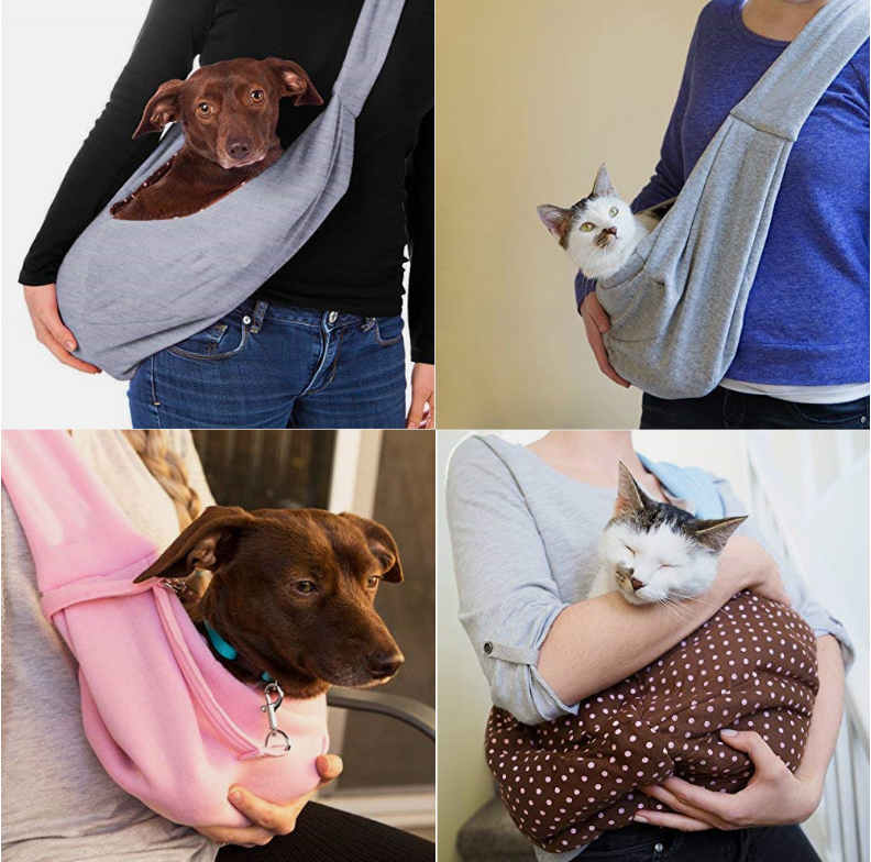 Pet shoulder bag foldable