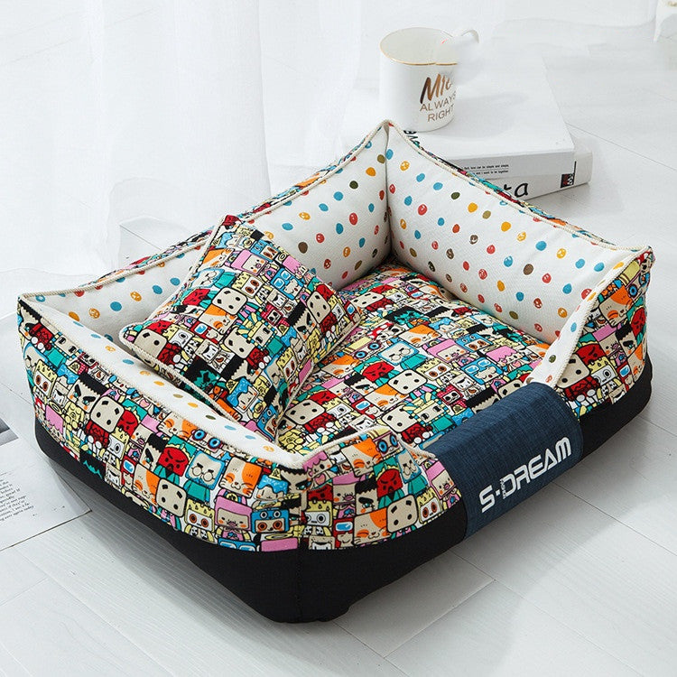 New House Dogs Product Bed  Pets Cats